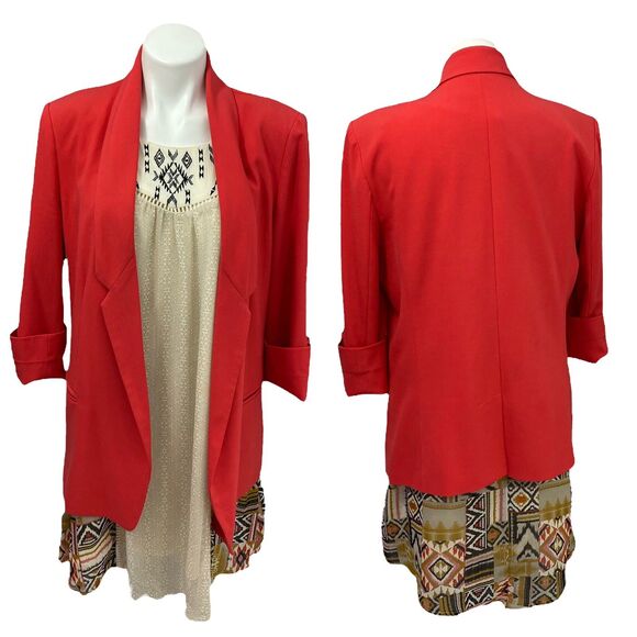 Rewind Dress Blazer Womens Large Flowy Southwestern Boho Beach Peasant Office - Picture 10 of 13
